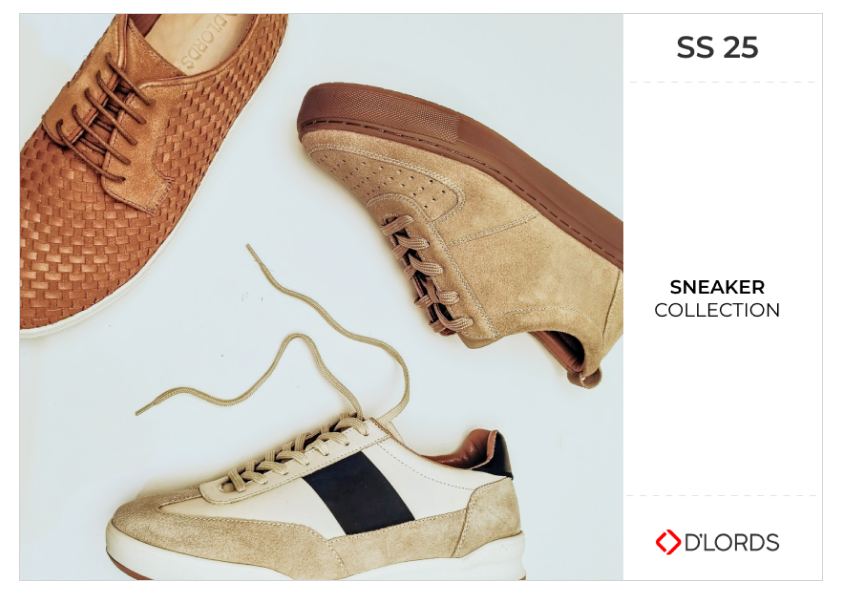 Dlords men's sneakers catalog cover