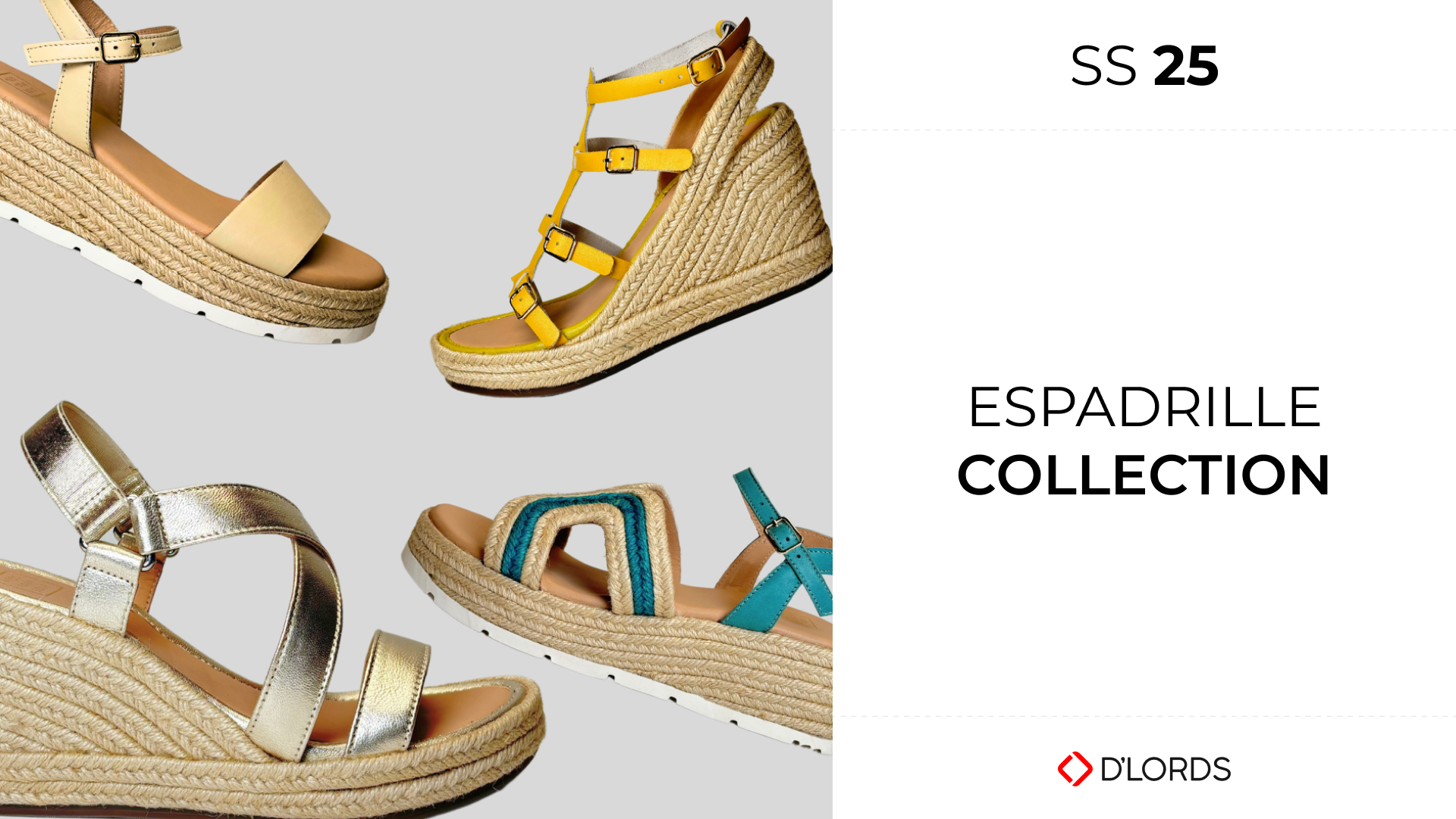 Dlords women's espadrille catalog cover
