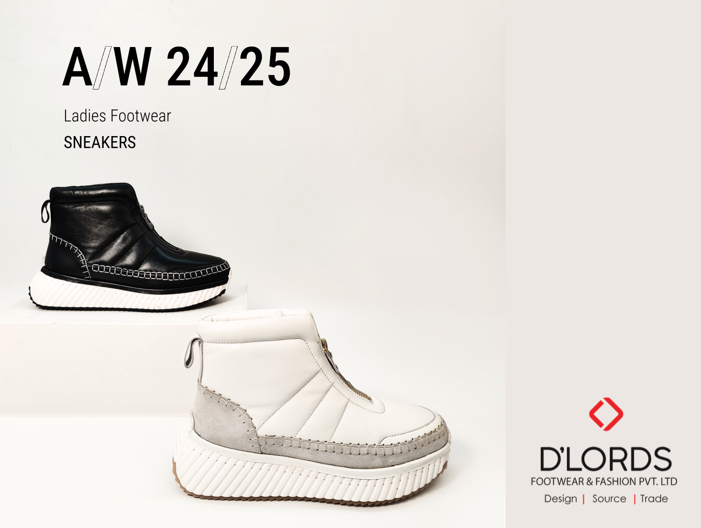 Dlords women's sneakers catalog cover